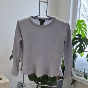 Lord & Taylor Gray Sweater
